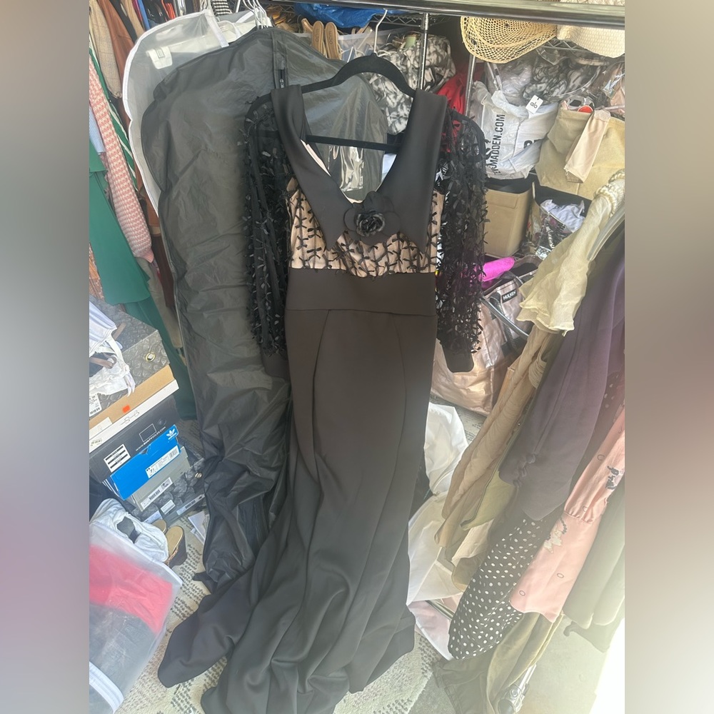 Black gown